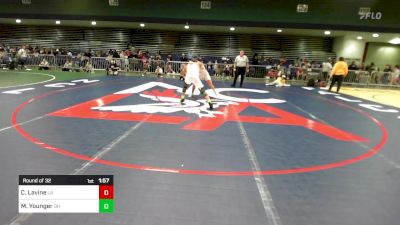 144 lbs Round Of 32 - Caleb Lavine, LA vs Mitchell Younger, OH