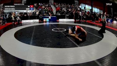 92kg Cons. Round 1 - Jacob Price, Rhino WC vs Jodhan Deol, Guru Gobind Singh Wrestling Club