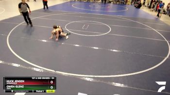 54 lbs Cons. Round 1 - Huck Jensen, Springfield vs Owen Glenz, ANML