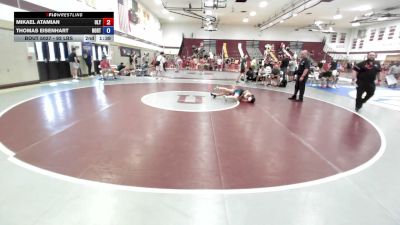 92 lbs Semifinal - Mikael Atamian, Olympic vs Thomas Eisenhart, North Hunterdon