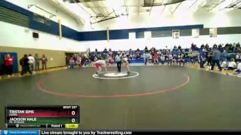 170 lbs Cons. Round 2 - Jackson Hale, Mt. Spokane vs Tristan Sims, Ferris