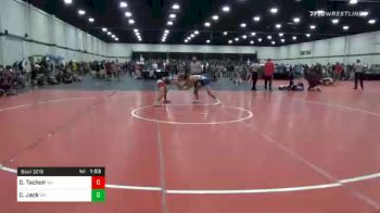 120 lbs Consolation - Dylan Tachoir, WV vs Collin Jack, WA