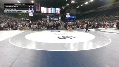106 lbs Cons. Rd Of 32 - Casey Koerner, Illinois vs Brian Fulton, Ohio