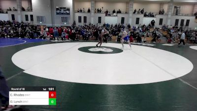 120 lbs Round Of 16 - Casey Rhodes, Brockton vs Dennis Lynch, Braintree