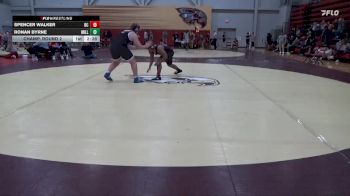 285 lbs Champ. Round 2 - Ronan Byrne, Millikin vs Spencer Walker, Blackburn