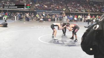 D 1 126 lbs Cons. Round 1 - Kelby Gosserand, Zachary vs Corbin Hebert, Central - B.R.