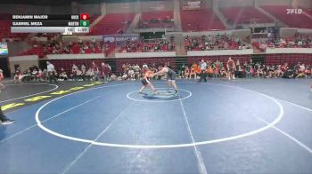 190 lbs Round 4 - 3rd Wb (16 Team) - Benjamin Major, Rockwall vs Gabriel Meza, Arlington Martin
