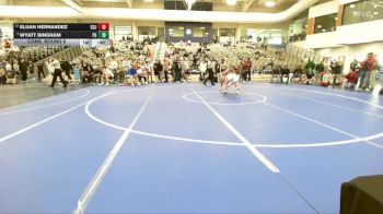 144 lbs Cons. Round 6 - Elijah Hernandez, Central Grand Junction vs Wyatt Bingham, Pleasant Grove