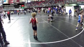 56 lbs Champ. Round 1 - Rocco McMurtry, Midwest Destroyers Wrestling Club vs Vincent Russell, Cavalry Wrestling Club