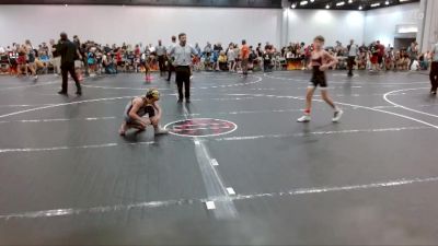75/80 Round 1 - Max Ingram, Roundtree Wrestling Academy vs Wyatt Ballay, Unaffiliated