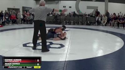 100 lbs Round 5 (6 Team) - Dominic Gorder, Wrestling University vs Mason Mamich, Team 922