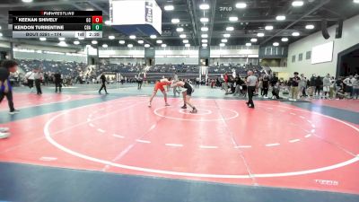 174 lbs Cons. Round 2 - Keenan Shively, Georgetown (KY) vs Kendon Turrentine, Central Baptist (Ark.)
