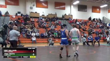 190 lbs Cons. Semi - Eric Williams, East Liverpool vs Fred Proto, Clear Fork
