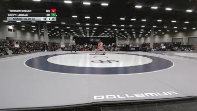 132 lbs Champ. Rd Of 64 - Bryson Busler, Askren Wrestling Academy vs Brett Harman, Izzy Style Wrestling