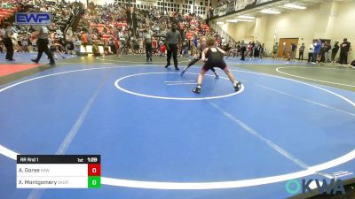 96 lbs Rr Rnd 1 - Armond Goree, Raw Wrestling Club vs Xander Montgomery, Skiatook Youth Wrestling