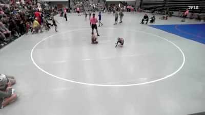 68-71 lbs Champ. Round 1 - Kyson Leaver, Wildcats Wrestling Club vs Kastin Hemme, Hannibal