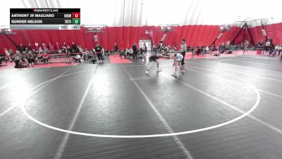 16U Boys - 150 lbs Cons. Round 4 - Anthony Jr Magliaro, Kimberly High School Wrestling vs Gunder Nelson, Team Nazar Training Center