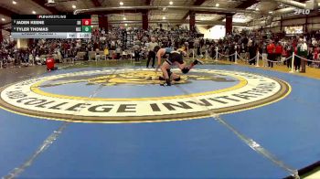 113 lbs Champ. Round 1 - Jaden Keene, Shadow Ridge vs Tyler Thomas, Reed