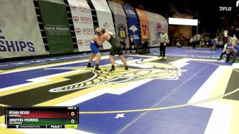 285 Class 3 lbs Quarterfinal - Griffin Morris, Hillsboro vs Ryan Ross, Hannibal