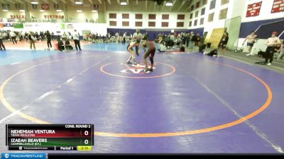 125 lbs Cons. Round 2 - Nehemiah Ventura, Texas Wesleyan vs Izaeah Beavers, Campbellsville (Ky.)