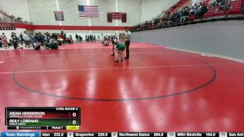 138 lbs Cons. Round 2 - Aidan Henderson, Lewisville Flower Mound vs Reily Lobrano, Frisco Reedy
