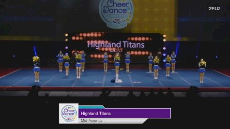 Highland Titans - Mid-America [2024 Northern Indiana Pop Warner Tuesday] 2024 Pop Warner National Cheer & Dance Championship