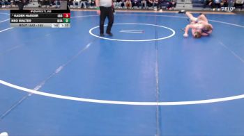 165 lbs Round 3 - Kaden Harder, Grand Island vs Neo Walter, Bellevue East