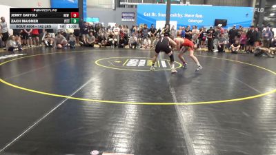 142 lbs Quarterfinal - Jerry Dattoli, New Oxford vs Zach Maisner, Pittsburgh