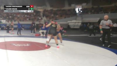 187-D1 Champ. Round 1 - Jolene Drake, Cibola High School vs Kateri FireThunder, Mountain View (Mesa) High School