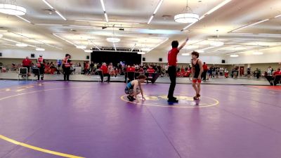 100 lbs Champ. Round 1 - Aaron Lopez, SilvaBack Training Center vs Nathan Dornin