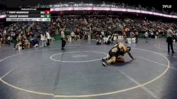 3A 165 lbs Champ. Round 1 - Tripp Norwood, North Gaston High School vs Anoop Monroe, Northside High School (Jacksonville)