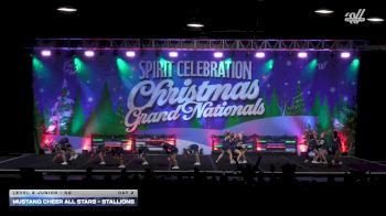 Mustang Cheer All Stars - Stallions [2025 L4 Junior - D2 Day 2] 2025 Spirit Celebration Christmas Grand Nationals