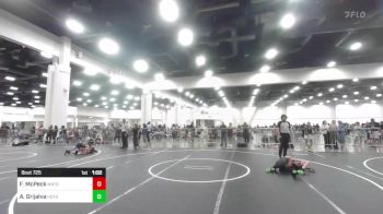 64 lbs Rr Rnd 2 - Finley McPeck, Matsu Matmen vs Alysiah Grijalva, Hotshots Wrestling