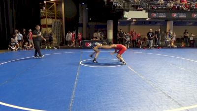 100 lbs Cons. Semis - Estevan Maximo Jr., Cyclones Wrestling & Fitness vs Trenton Warren, Thorobred Wrestling Club
