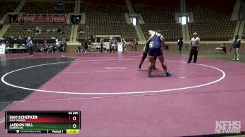 5A 285 lbs Semifinal - Sam Schepker, Gulf Shores vs Jaedon Hill, Elberta HS