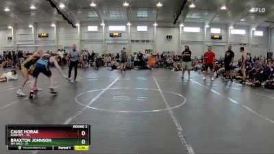 175 lbs Round 2 (6 Team) - Braxton Johnson, WV Wild vs Caige Horak, Noke RTC