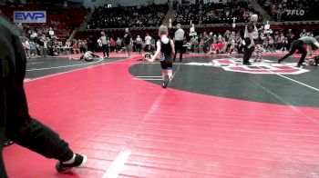 46 lbs Round Of 16 - Roston Martin, Berryhill Wrestling Club vs Danger Shimonek, Pawhuska Elks Takedown