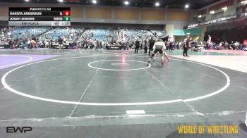 157 lbs 5th Place - Dakota Anderson, Team Aggression vs Jonah Jenkins, CPA Wrestling