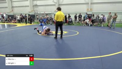 126-C lbs Consi Of 16 #2 - Jack Morris, OH vs Jake Wright, PA