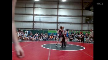 106 lbs Quarterfinals (8 Team) - Grace Von Loh, Cleveland Wrestling vs Lilli Cooper, Midwest Mat Catz