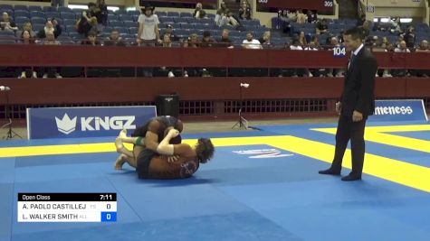 ANGELO PAOLO CASTILLEJO SOTE vs LOGAN WALKER SMITH 2024 Pan IBJJF Jiu-Jitsu No-Gi Championship