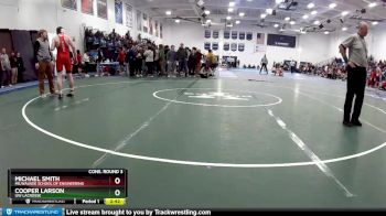 157 lbs Cons. Round 3 - Cooper Larson, UW Lacrosse vs Michael Smith, Milwaukee School Of Engineering