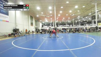 287 lbs Quarterfinal - Brandon McEntire, Grit Mat Club Blue - HSC vs Evan Gavin, Team Diamond Fish - HSC