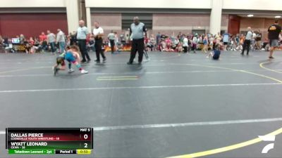 47 lbs Cons. Semi - Dallas Pierce, Cookeville Youth Wrestling vs Wyatt Leonard, CKWA