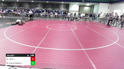 138 lbs Round Of 128 - Bryan Latta, VA vs Mikel Pierce Walker, FL