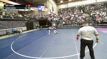 5A 100 lbs Quarterfinal - Indy Fifield, Box Elder vs Noemi Garcia, Clearfield