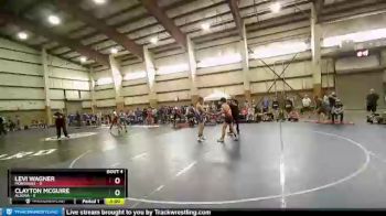 132 lbs Round 1 (10 Team) - Levi Wagner, MONTANA3 vs Clayton McGuire, ALASKA