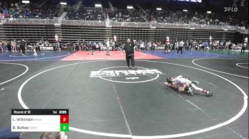 61 lbs Round Of 16 - Lincoln Wilkinson, Douglas WC vs Ben Butkay, Hardin WC