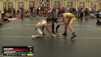 125 lbs Round 1 (6 Team) - Alex Oberc, Empire WA vs Austin Garcia, Arsenal Blue