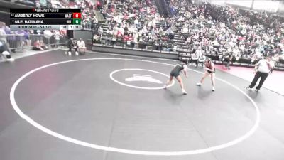 5A 125 lbs Quarterfinal - Silei Batimana, Hillcrest vs Amberly Howe, Wasatch